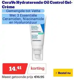 Bol.com CeraVe Hydraterende Oil Control Gel-Crème aanbieding