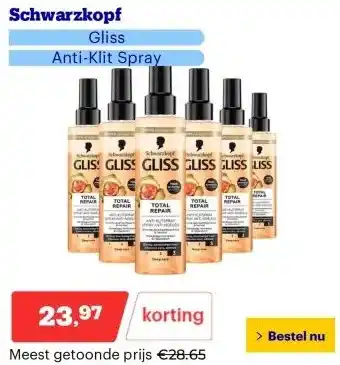 Bol.com Schwarzkopf aanbieding