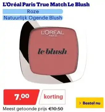 Bol.com L’Oréal Paris True Match Le Blush aanbieding