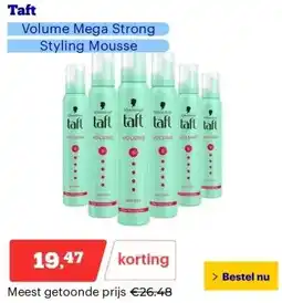 Bol.com Taft aanbieding