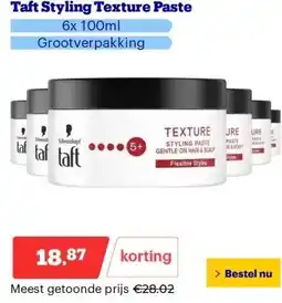 Bol.com Taft Styling Texture Paste aanbieding