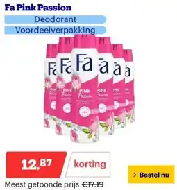 Bol.com Fa Pink Passion aanbieding