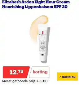 Bol.com Elizabeth Arden Eight Hour Cream Nourishing Lippenbalsem SPF 20 aanbieding