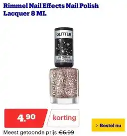 Bol.com Rimmel Nail Effects Nail Polish Lacquer 8 ML aanbieding