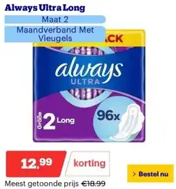 Bol.com Always Ultra Long aanbieding