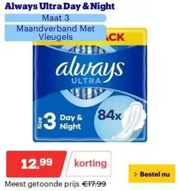 Bol.com Always Ultra Day & Night aanbieding