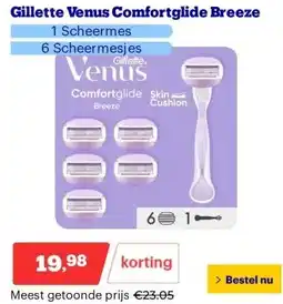 Bol.com Gillette Venus Comfortglide Breeze aanbieding