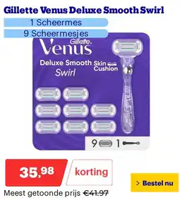 Bol.com Gillette Venus Deluxe Smooth Swirl aanbieding