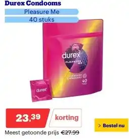 Bol.com Durex Condooms aanbieding