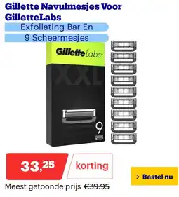 Bol.com Gillette Navulmesjes Voor GilletteLabs aanbieding