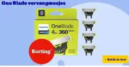 Bol.com One Blade vervangmesjes aanbieding