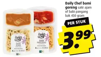 Boni Daily Chef bami goreng saté ajam aanbieding