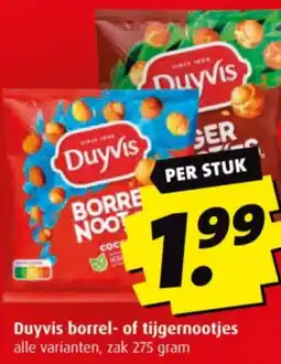 Boni Duvvis borrel- of tiigernooties aanbieding