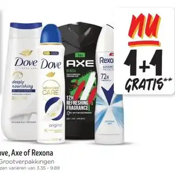 Jumbo Alle Dove, Axe of Rexona aanbieding