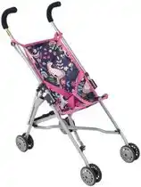 Bol.com Bayer Chic poppenbuggy Roma Unicorn/Eenhoorn buggy voor pop aanbieding