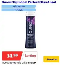 Bol.com Durex Glijmiddel Perfect Gliss Anaal aanbieding