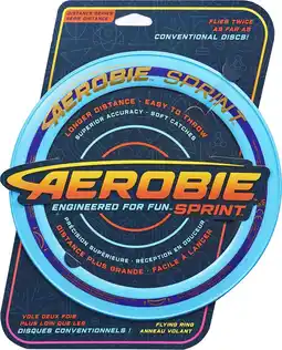 Bol.com Aerobie Sprint Ring - Vliegende disc - 25 cm - Blauw frisbee aanbieding