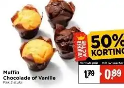 Vomar Voordeelmarkt Muffin aanbieding