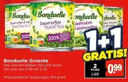 Vomar Voordeelmarkt Bonduelle Groente aanbieding