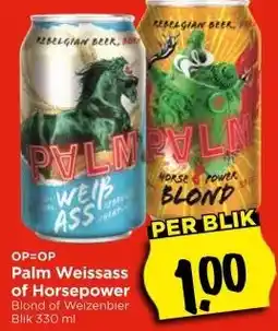 Vomar Voordeelmarkt OP=OP Palm Weissass aanbieding