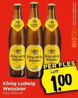 Vomar Voordeelmarkt König Ludwig Weissbier aanbieding