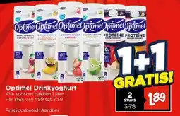 Vomar Voordeelmarkt Optimel Drinkyoghurt Alle soorten pakken 1 liter. Per stuk van 1.89 tot 2.59 aanbieding