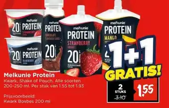 Vomar Voordeelmarkt Melkunie Protein aanbieding