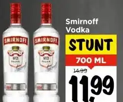 Vomar Voordeelmarkt Smirnoff Vodka aanbieding