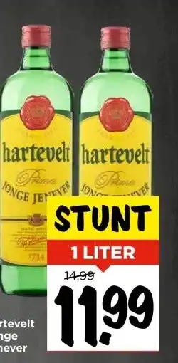 Vomar Voordeelmarkt Hartevelt Jonge Jenever aanbieding