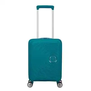 Travelbags American Tourister Soundbox Mini Spinner 47 deep teal aanbieding