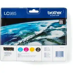 Bol.com Brother LC-985VALBP - Inktcartridge / Zwart / Geel / Cyaan / Magenta aanbieding