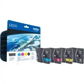 Bol.com Brother LC-985VALBP - Inktcartridge / Zwart / Geel / Cyaan / Magenta aanbieding