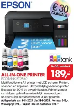 Vobis Epson all-in-one printer aanbieding