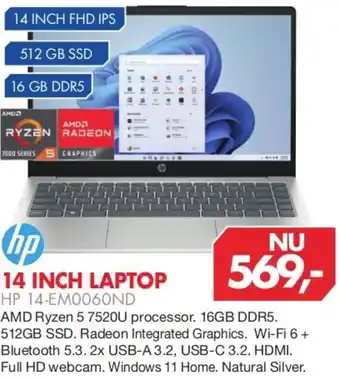 Vobis Hp 14-EM0060ND Laptop aanbieding