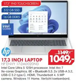 Vobis Hp envy 17-DA0020ND aanbieding