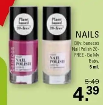 De Online Drogist Benecos nail polish aanbieding