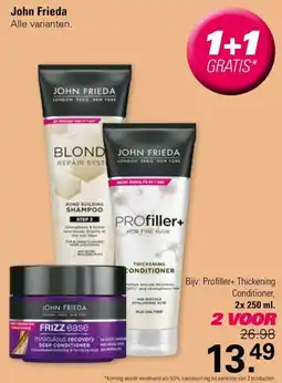 De Online Drogist John Frieda aanbieding