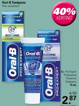 De Online Drogist Oral-B Tandpasta aanbieding