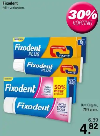 De Online Drogist Fixodent aanbieding