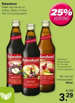 De Online Drogist Rabenhorst aanbieding