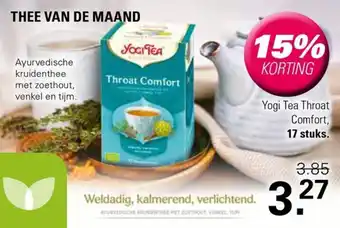 De Online Drogist Yogi Tea aanbieding