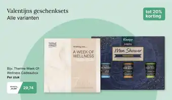 De Online Drogist Valentijns geschenksets aanbieding