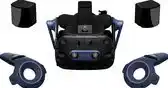 Conrad HTC VIVE PRO 2 Full Kit Virtual Reality bril Zwart (mat), Zwart/blauw Incl. controller, Met headset aanbieding