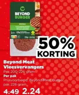 PLUS Beyond Meat Vleesvervangers aanbieding