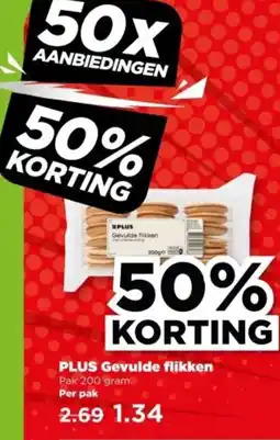 PLUS PLUS Gevulde flikken aanbieding