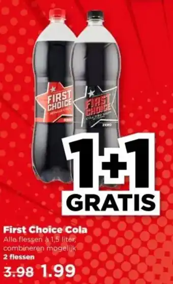 PLUS First Choice Cola aanbieding