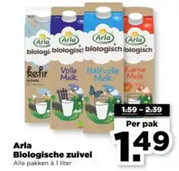 PLUS Arla Biologische zuivel aanbieding