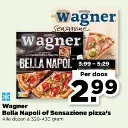 PLUS Wagner Bella Napoli of Sensazione pizza's aanbieding