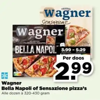 PLUS Wagner Bella Napoli of Sensazione pizza's aanbieding