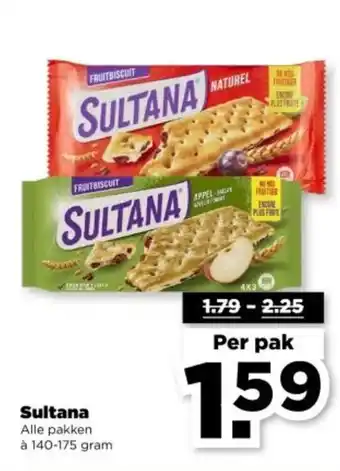 PLUS Sultana aanbieding